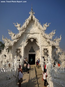 White temple - extraordinary Buddhist temple in Chiang Rai